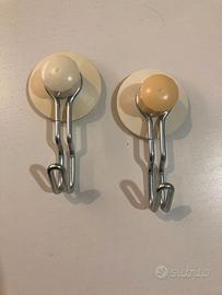 IKEA due appendini ganci con ventosa