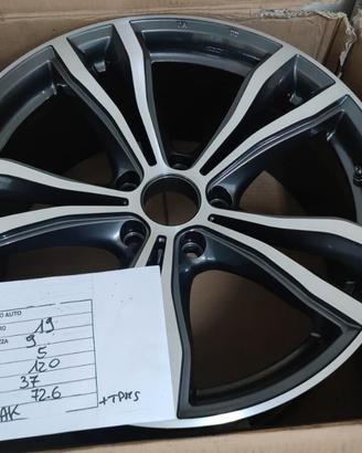 4 CERCHI IN LEGA MAK 19" BMW COD. A1010