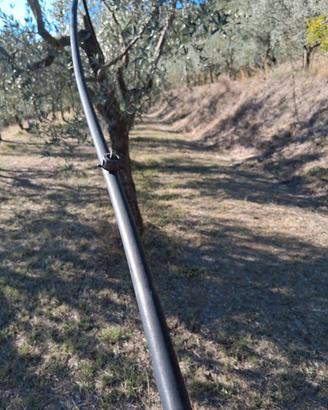 Tubo in politilene 1/2 pollice con gocciolatoi