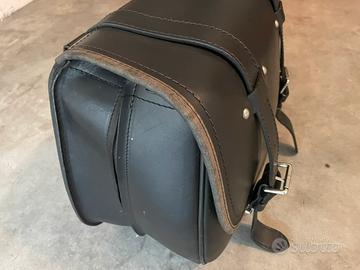 Borsa ln pelle Harley Davidson Fat Bob