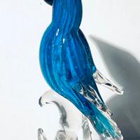 PAPPAGALLO in vetro di Murano