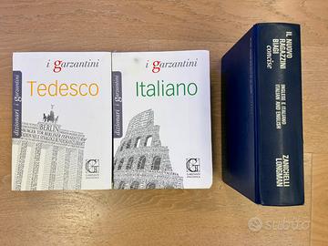 Dizionari medie | Tedesco + Italiano + Inglese