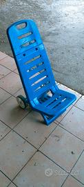 sedia /trasportino da spiaggia 