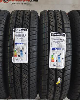 2 Pneumatici 205/65 R16 Continental Vancowinter 2