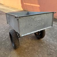 Carrello rimorchio agricolo motozappa