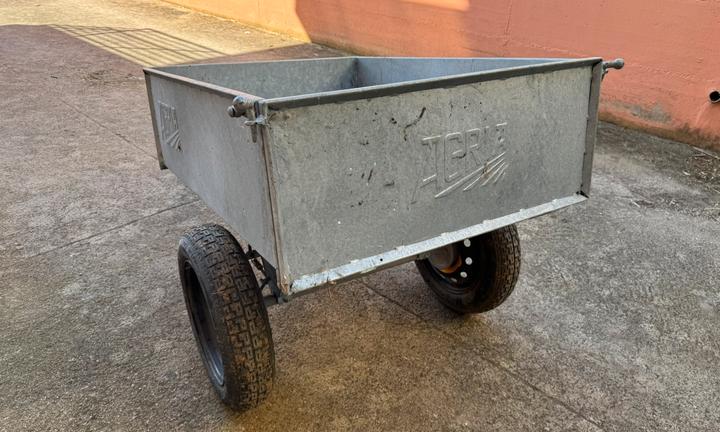 Carrello rimorchio agricolo motozappa