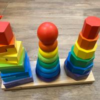 Gioco impilabile in legno