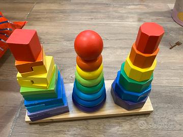 Gioco impilabile in legno