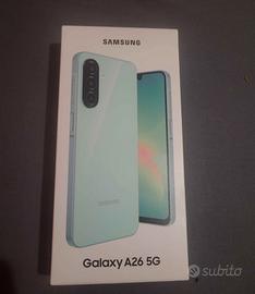 Samsung a26 128gb 5g con scatola 140€