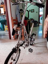 bici pieghevole tutta in acciaio