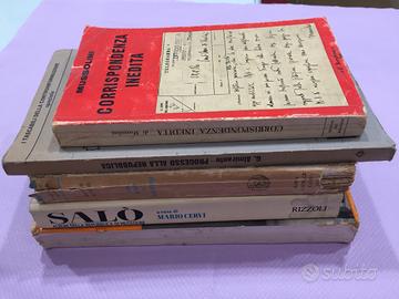 Lotto libri Mussolini