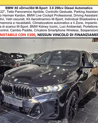BMW X6 XDrive30d M-Sport PRO Tetto Apribile C22" 