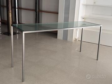 Scrivania Tavolo Lavoro Studio Design Vetro