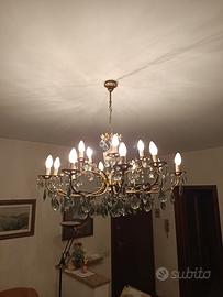 Lampadario vintage (15 luci)