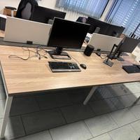 Scrivania operativa Quadrifoglio 4 posti