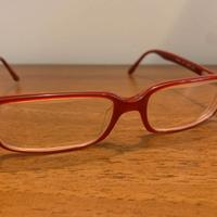 Montatura per occhiali da vista “RAY BAN” rosso