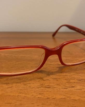 Montatura per occhiali da vista “RAY BAN” rosso