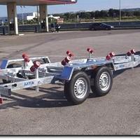 Carrello per barca MTA 26 Q.li 2.600Kg Doppio Asse