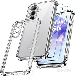 Cover per Samsung Galaxy A56 5G + 2 Vetrini