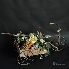 Carretto in ferro battuto