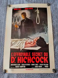 Locandina film L'orribile segreto del Dr. Hichcock