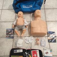 kit istruttore BLSD trainer pack defibrillatore