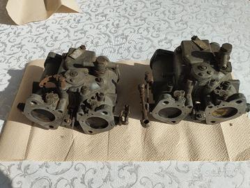 Coppia carburatori Solex C40 DDH da restaurare