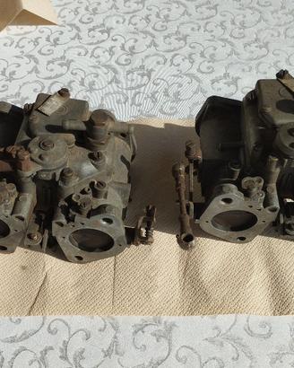 Coppia carburatori Solex C40 DDH da restaurare