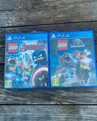 LEGO AVENGERS & LEGO JURASSIC WORLD PS4