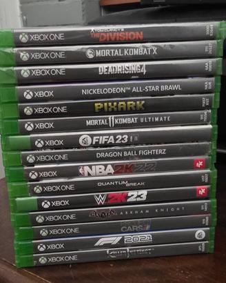 xbox One - xbox series x/s  lotto di 15 giochi 