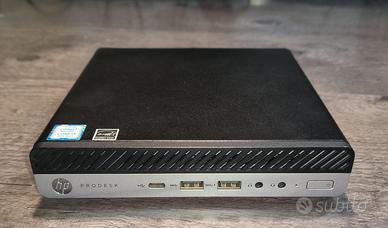 HP 600 g3 Mini I5 8gb mini pc desktop tipo nuc