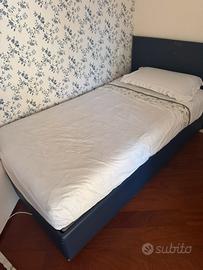 Letto una piazza e mezza con materasso 110*200