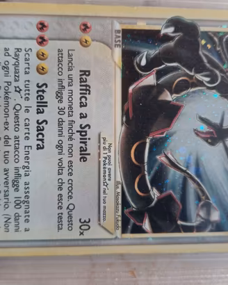 pokemon rayquaza 107 gold stars 