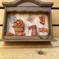 porta chiavi in legno shabby chic.