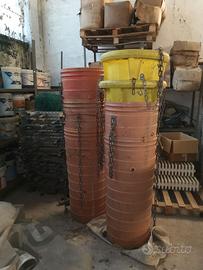 scarico detriti tubi