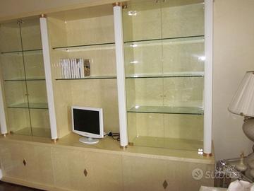 Vetrinetta cristalliera soggiorno marca TURRI