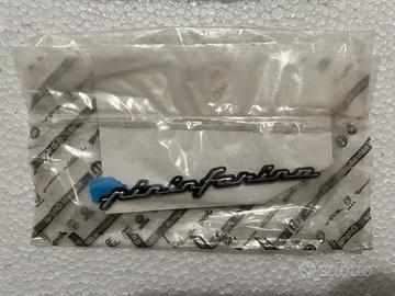 Scritta Pininfarina