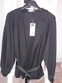 Giacca blazer nera tg s/m key-di