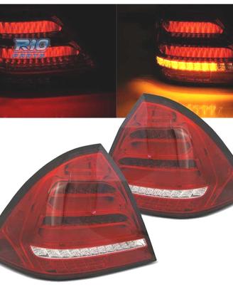 FANALI MERCEDES W203 SEDAN 00-04 A LED DINAMICI RO