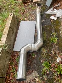 Tubo fumi stufa caldaia