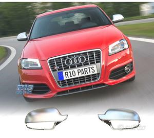 GUSCI SPECCHIETTI PER AUDI A3 A4 A5 CROMATI