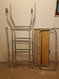 Trabattello acciaio zincato