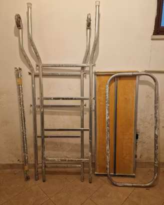 Trabattello acciaio zincato