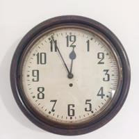 Orologio in legno da muro anni 40/50