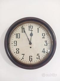 Orologio in legno da muro anni 40/50