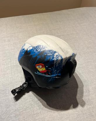 casco sci bambini con paraorecchie