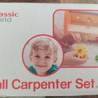 Set piccolo carpentiere legno nuovo