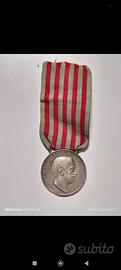 Medaglia 1911-1912 guerra italo-turca in argento 
