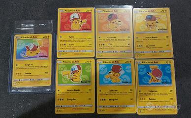 Carte pokemon Pikachu di Ash