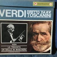 Cofanetto con LP di 3 opere di Giuseppe Verdi